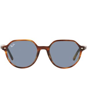 Ray-Ban Thalia ラウンド サングラス - ブルー