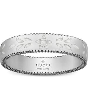 Gucci 18Kt Running Weißgoldring