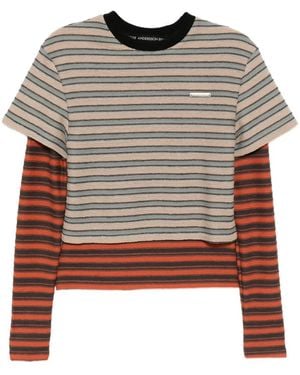 ANDERSSON BELL T-Shirt A Righe - Neutro