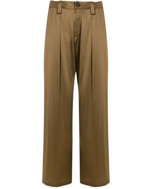 UMA | Raquel Davidowicz Straight Broek - Naturel