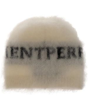 Perfect Moment Muts Van Mohairblend Met Logo - Grijs