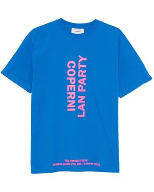 Coperni Lan Party T-Shirt - Blue