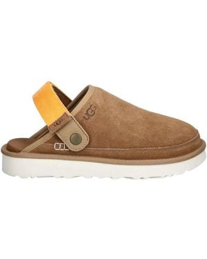 UGG Goldencoast Clogs aus Wildleder - Braun