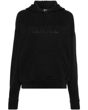 Mugler ロゴ パーカー - ブラック