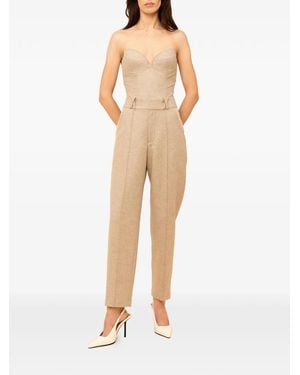 Contessa Mills Pantalon Aconitum À Design Plissé - Neutre