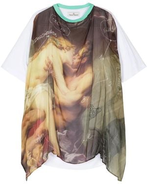 Vivienne Westwood Kiss Swing T-Shirt - Braun
