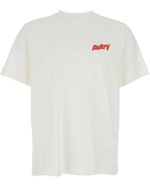 Autry T-Shirt Crew Neck - White