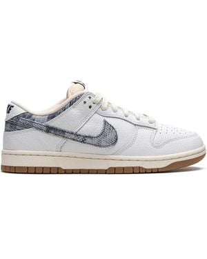 Nike Dunk Low "Washed Denim" Trainers - White
