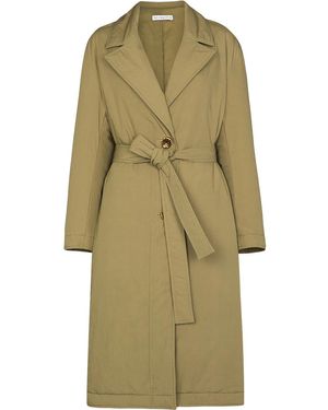 Rejina Pyo Abrigo Agnes con botones - Verde