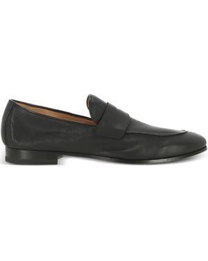 Ortigni Penny-Loafer aus Leder - Schwarz