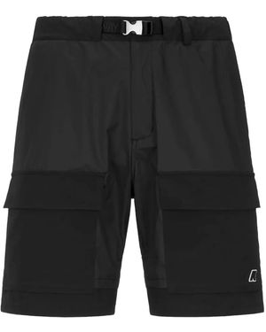 K-Way Burroughs Bermuda Shorts - Black