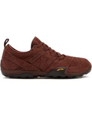 New Balance Mt10 Suede Lace-Up Trainers - Brown
