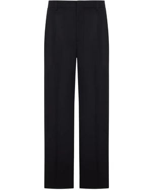 Ami Paris Pleated Trousers - Blue