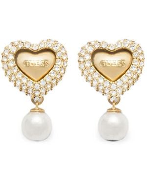 Guess Boucles D'Oreilles Beloved - Métallisé