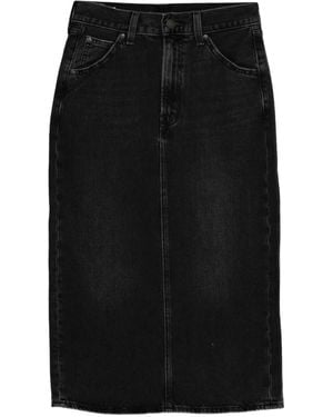 Levi's Denim Midi Skirt - Black