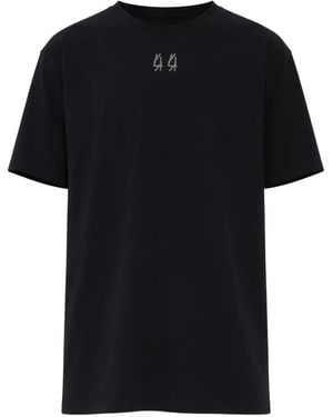44 Label Group Crewneck Relaxed T-Shirt - Black