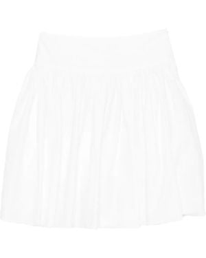 THE GARMENT フレア ミニスカート - ホワイト