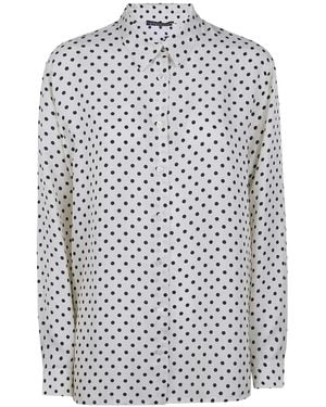 Laura Urbinati Polka Dot Shirt - Gray