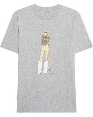 Un-artig Graphic-Print T-Shirt - Gray