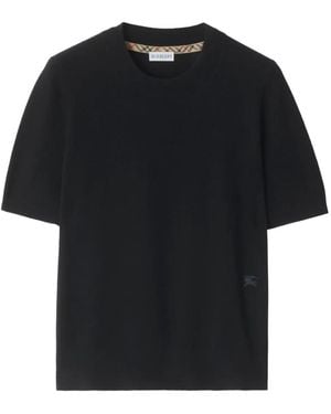 Burberry Equestrian Knight T-Shirt - Black
