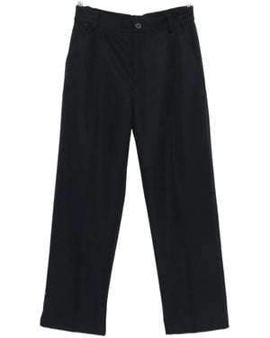 Jacquemus Wool Pleated Pants - Blue