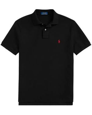 Polo Ralph Lauren Poloshirt Mit Kurzen Ärmeln - Schwarz
