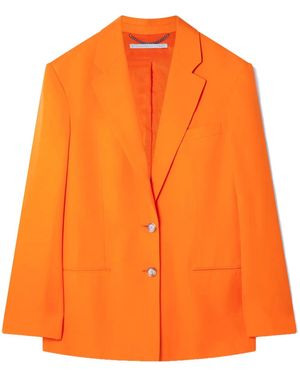 Stella McCartney シングルジャケット - オレンジ