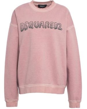 DSquared² ロゴ スウェットシャツ - ピンク