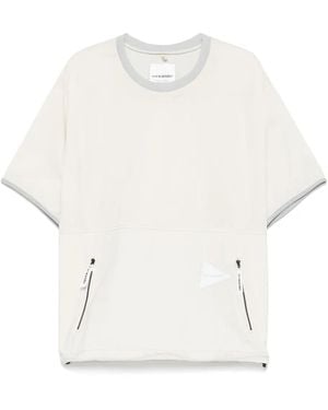 and wander Pertex Wind T-Shirt - White