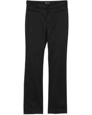 agnès b. Contton Suit Pants - Black