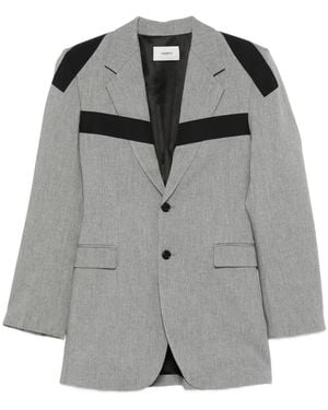 Coperni Taped Tailored Jacket - Grey