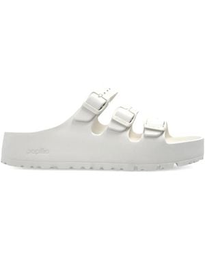 Birkenstock Florida Triple-Strap Sandals - White