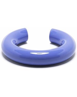 Uncommon Matters Große Swell Armspange Mit Zylinderform - Lila