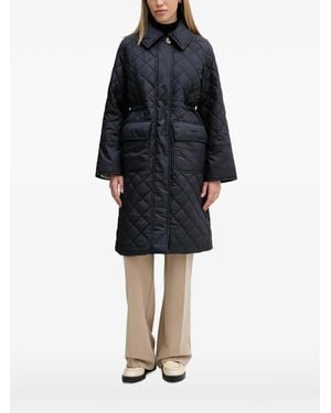 Barbour Aishling Quilted Coat - Blue