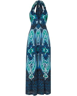 Temperley London Monikh Jumpsuit - Blue