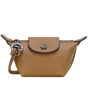 Longchamp Le Pliage Xtra Coin Purse - Natural