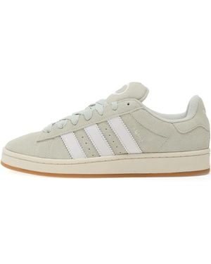 adidas Campus 00s 3-Stripes Sneakers aus Wildleder - Weiß