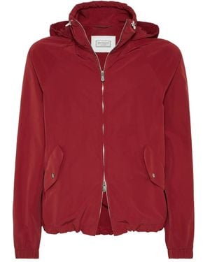 Brunello Cucinelli Water-Resistant Jacket - Red