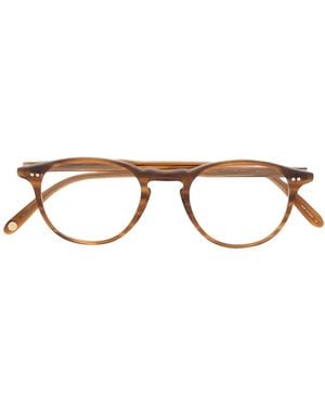 Garrett Leight 'Hampton' Glasses - Metallic