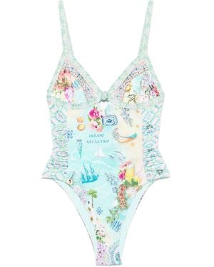 CAMILLA Just Coasting Swimsuit - Blue