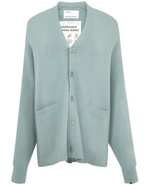 Extreme Cashmere Tokio Cardigan Mit V-Ausschnitt - Blau