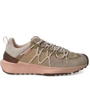 Keen Uneek Trekker Panelled Lace-Up Trainers - White