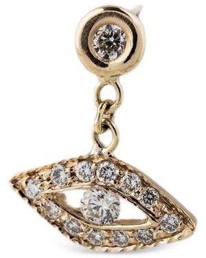 jacquie aiche 14K ブルーダイヤモンド　ダイヤモンド　ピアス jacquie aiche 14K ブルーダイヤモンド ダイヤモンド ピアス