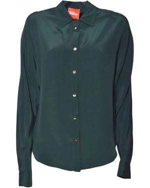 ..,merci Buttoned Long-Sleeve Shirt - Green