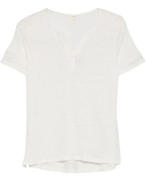 Yerse V-Neck T-Shirt - White