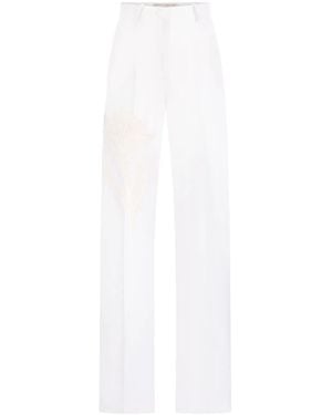 Silvia Tcherassi Pantaloni Trilce - Bianco