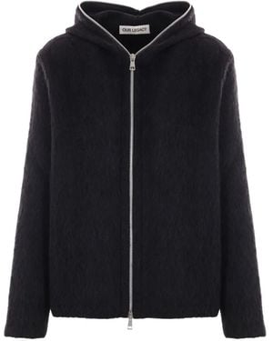 Our Legacy ジップアップ パーカー - ブラック