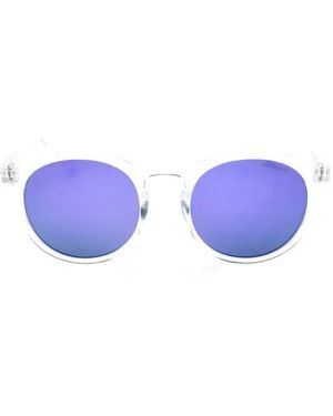 Nike Swerve Round-Frame Sunglasses - Blue