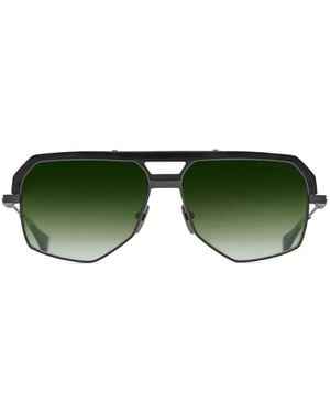Dita Eyewear Flight.010 Geometric-Frame Sunglasses - Green