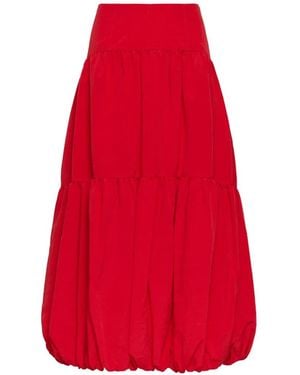 Cinq À Sept Blythe Maxi Skirt - Red